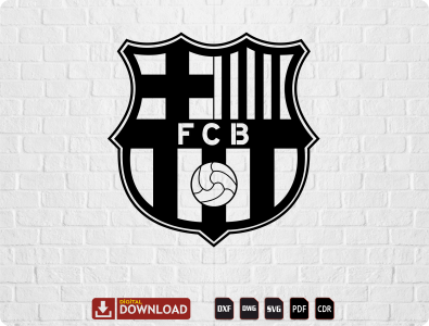 FC Barcelona Logosu CDR ve PDF Formatlı Vektörü