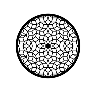 Lazer Kesim Penrose Nihale DXF Dosyası